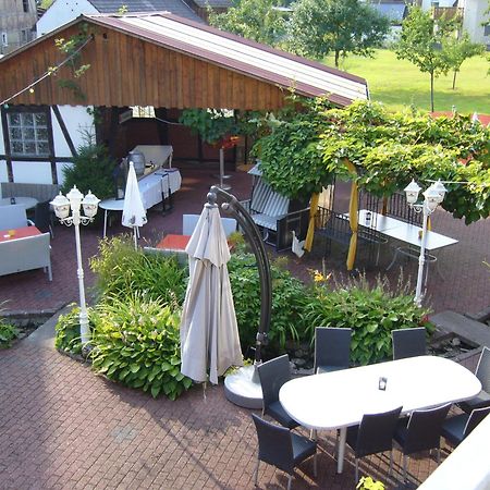Pension Zur Harburg Hotel Uslar Luaran gambar
