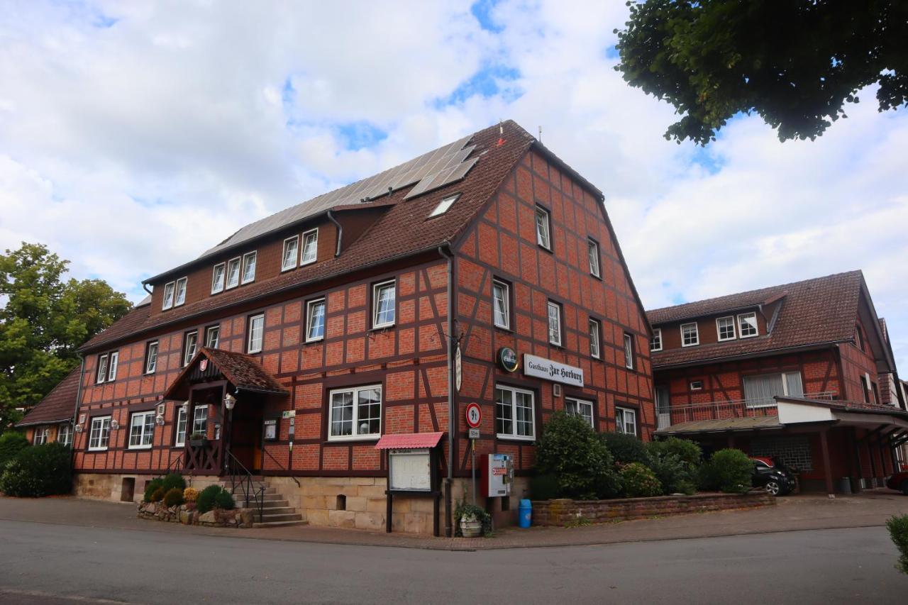 Pension Zur Harburg Hotel Uslar Luaran gambar